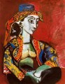 Jacqueline en traje turco cubismo de 1955 Pablo Picasso